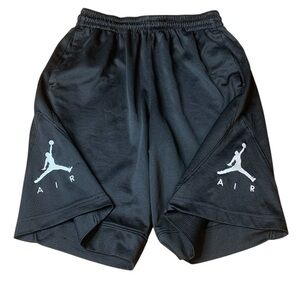 Air Jordan Men's Standard Fit Mesh Basketball Shorts Black Jumpman Size M